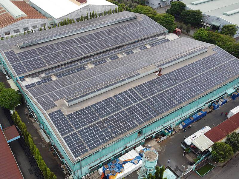 Ho Chi Minh City, Vietnam / PV Rooftops